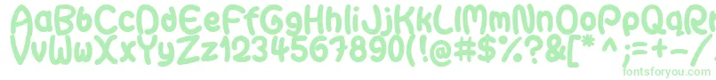 GaiteraBallDemoFfp Font – Green Fonts
