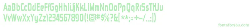 ZektoncdhvRegular Font – Green Fonts