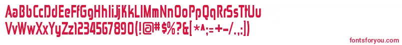 ZektoncdhvRegular Font – Red Fonts