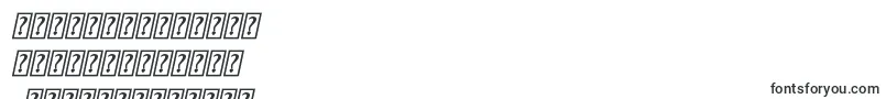 BillyTheKidBoldItalic-Schriftart – nepalesische Schriften