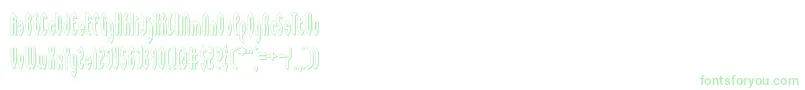 WaywardShadowBrk Font – Green Fonts