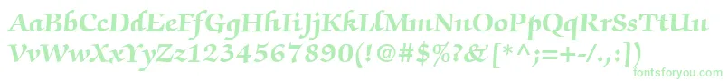 ItcZapfChanceryLtBold Font – Green Fonts