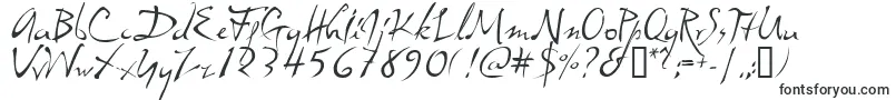 Шрифт Dali – мужские шрифты