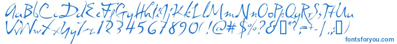 Dali Font – Blue Fonts