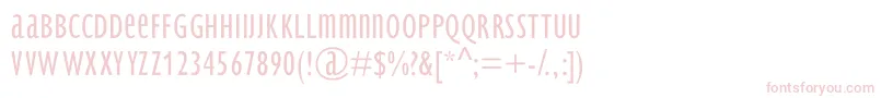 BradburysansLight-Schriftart – Rosa Schriften