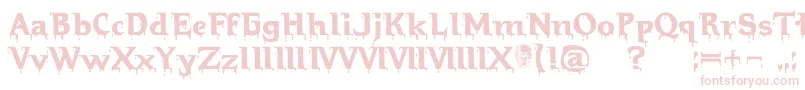 Hellraiserbloody Font – Pink Fonts