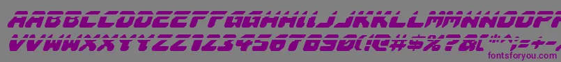 Astropolislai-fontti – violetit fontit harmaalla taustalla