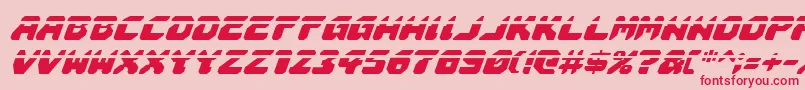 Astropolislai Font – Red Fonts on Pink Background