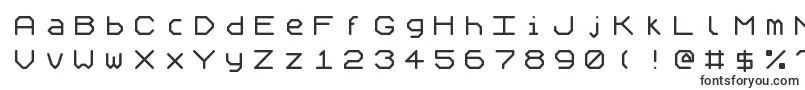 Speculum-fontti – Kiinteän leveyden fontit