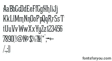 шрифт MartaDecorOne