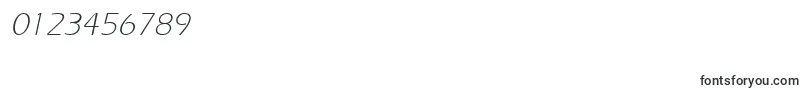 ErgoelightItalic Font – Fonts for Numbers and Digits