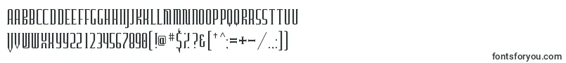 Шрифт Furgatorio – грубые шрифты