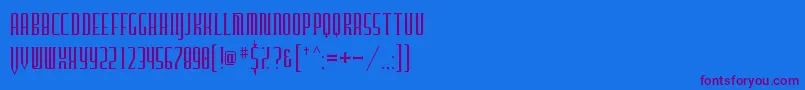 Furgatorio-fontti – violetit fontit sinisellä taustalla