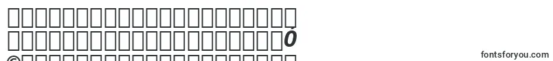 フォントBitstreamVeraSansMonoBoldOblique – バシキール文字