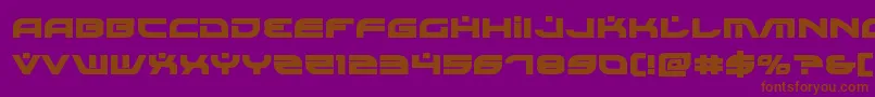 Battlefieldv4bold-fontti – ruskeat fontit violetilla taustalla