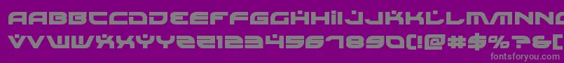 Czcionka Battlefieldv4bold – szare czcionki na fioletowym tle