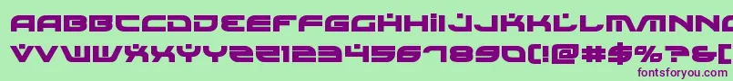 Шрифт Battlefieldv4bold – фиолетовые шрифты на зелёном фоне