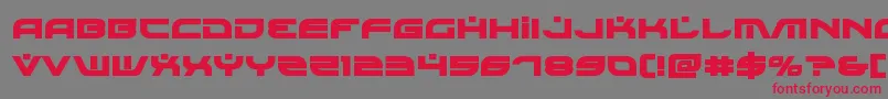Battlefieldv4bold Font – Red Fonts on Gray Background