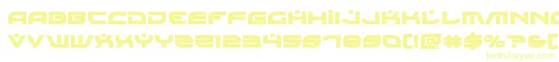 Battlefieldv4bold-Schriftart – Gelbe Schriften