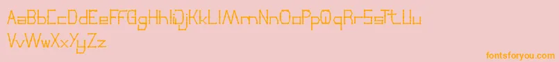 En savoir plus sur la police ThinDecorative Police ThinDecorative – polices orange sur fond rose