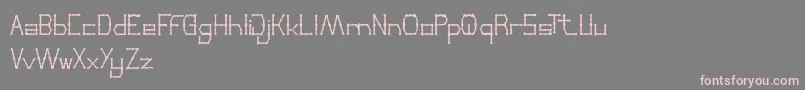 Подробнее о шрифте ThinDecorative Шрифт ThinDecorative – розовые шрифты на сером фоне