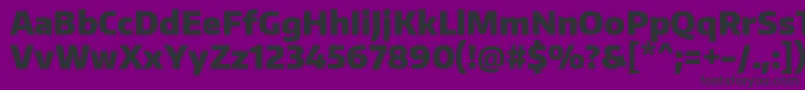 fuente EncodesansnarrowBlack – Fuentes Negras Sobre Fondo Morado