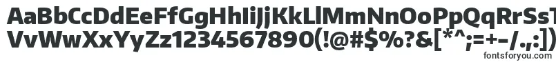EncodesansnarrowBlack Font – Fonts for Autocad