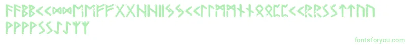 Gunfjaunrunic Font – Green Fonts