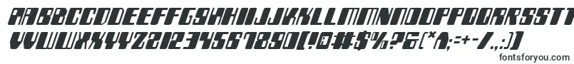 ZyborgsItalic Font – Accidental Fonts