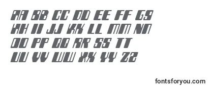 Обзор шрифта ZyborgsItalic