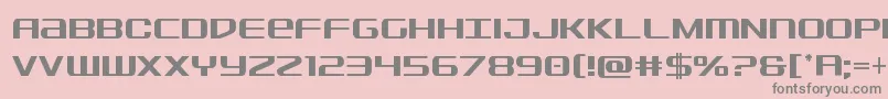 Sdfcond Font – Gray Fonts on Pink Background