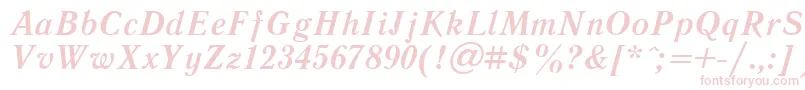 Fonte LiteraturnayaBoldItalic.001.001 – fontes cor-de-rosa