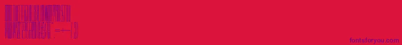 Подробнее о шрифте Idgr8i Шрифт Idgr8i – фиолетовые шрифты на красном фоне