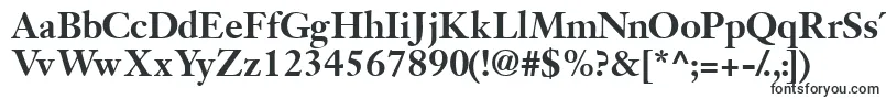 JansonsskBold-fontti – Fontit Windowsille