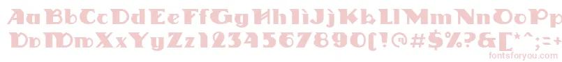 Linotypedharma Font – Pink Fonts on White Background