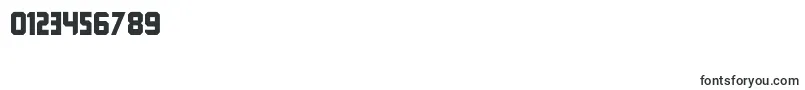 QueuebrickClosedblack-Schriftart – Schriften für Zahlen und Nummern