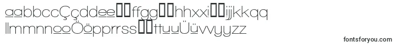 WalkwayUpperSemibold Font – Azerbaijani Fonts