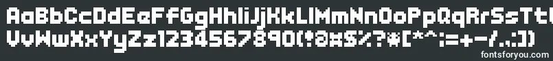 EndlessBossBattle Font – White Fonts
