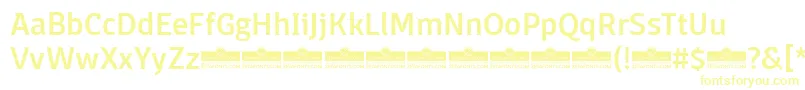 DomotikaMediumTrial Font – Yellow Fonts