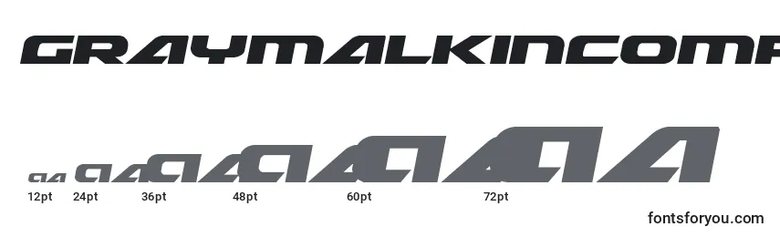Graymalkincompactexpand Font Sizes