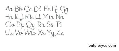 Kittenslantmonolinetrial Font