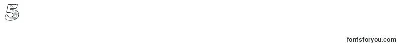 LmsAcmeUniverstityGraduates Font – Fonts for Digit 5