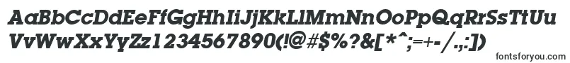 LaplandExtraboldItalic Font – Fonts for business cards