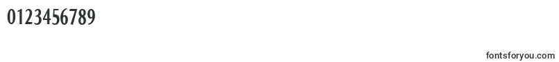 NormaComprBold Font – Fonts for Numbers and Digits