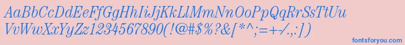 fuente CenturystdLightcondensedit – Fuentes Azules Sobre Fondo Rosa