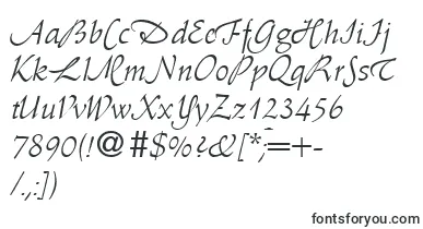 AmaryllisswashRegularDb font – standard Fonts