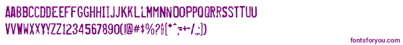 Misproje Font – Purple Fonts