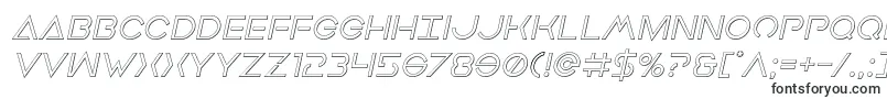 Earthorbiteroutital Font – Pencil Fonts