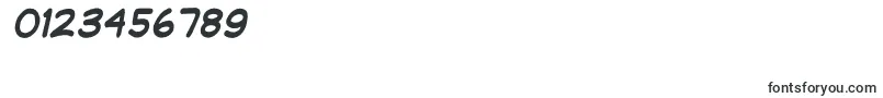 JibbajabbaBold Font – Fonts for Numbers and Digits