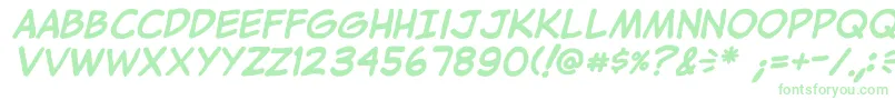 JibbajabbaBold Font – Green Fonts